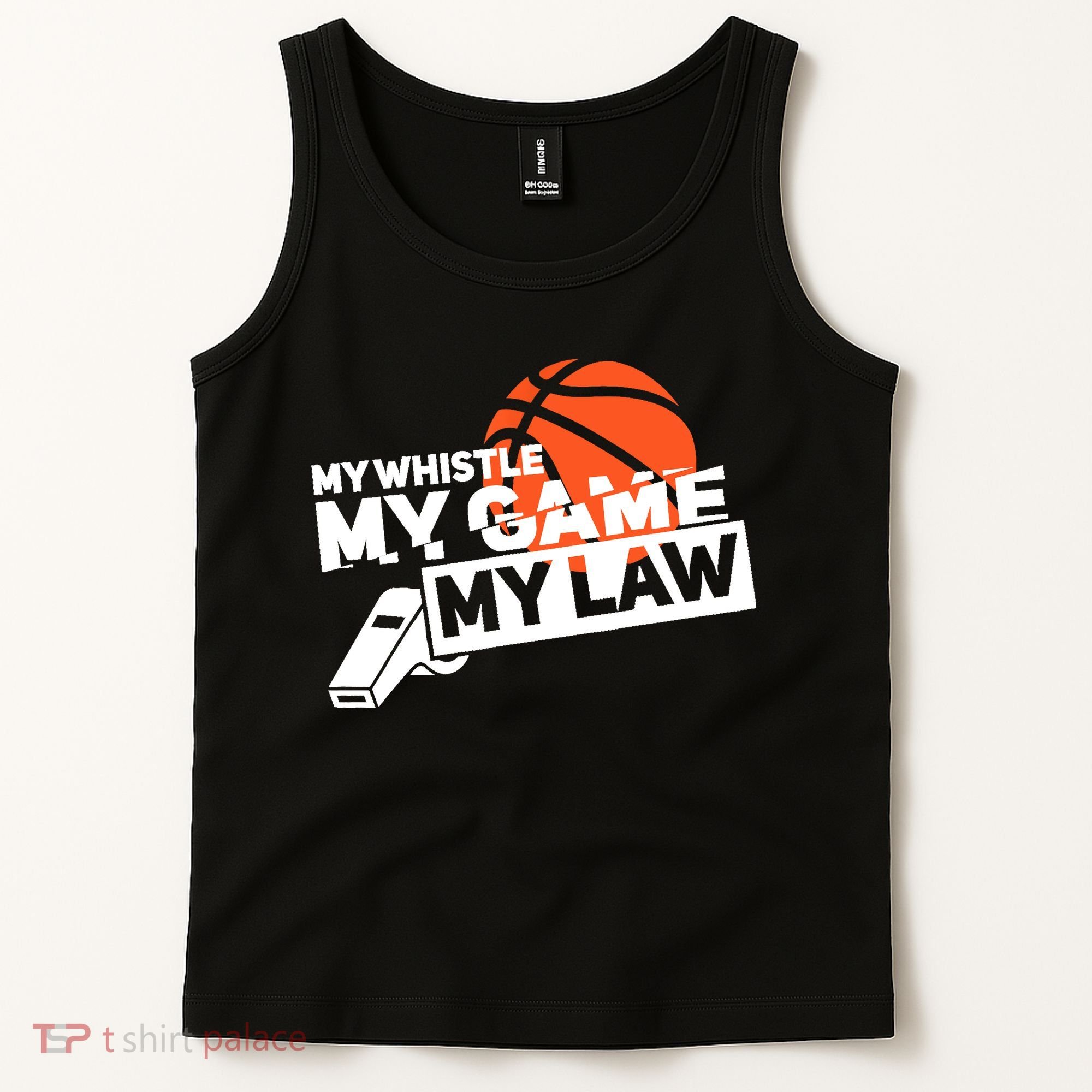 Basketball Referee - Basketballer Hoops Basketball Ref Tank Top