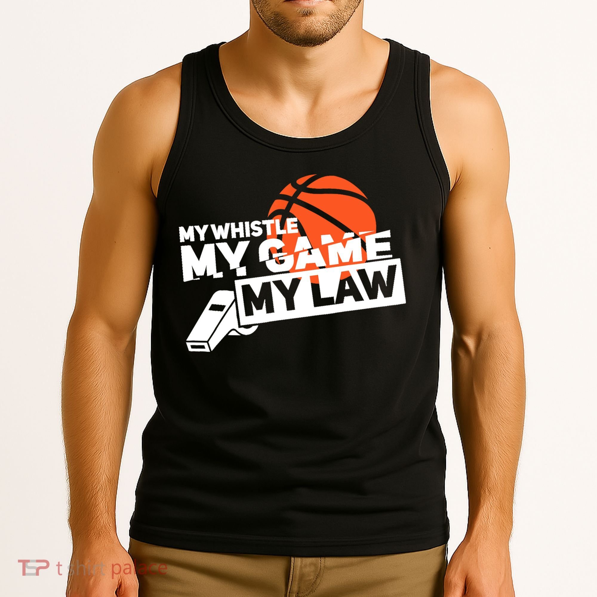 Basketball Referee - Basketballer Hoops Basketball Ref Tank Top