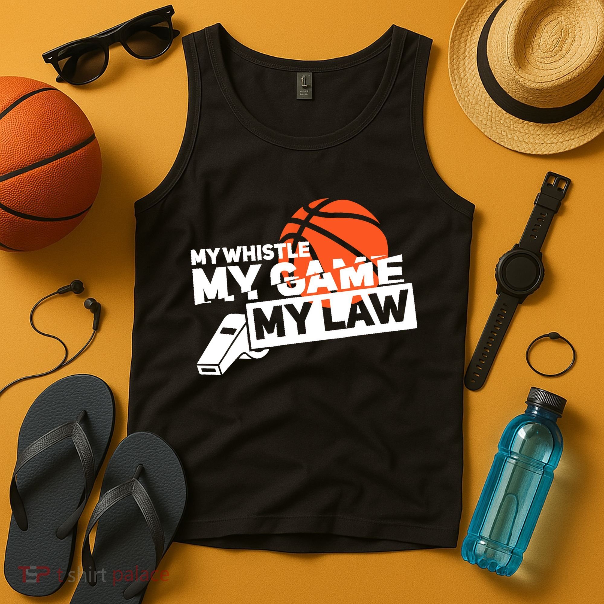 Basketball Referee - Basketballer Hoops Basketball Ref Tank Top