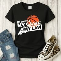 Basketball Referee - Basketballer Hoops Basketball Ref Women's T-Shirt thumb 3