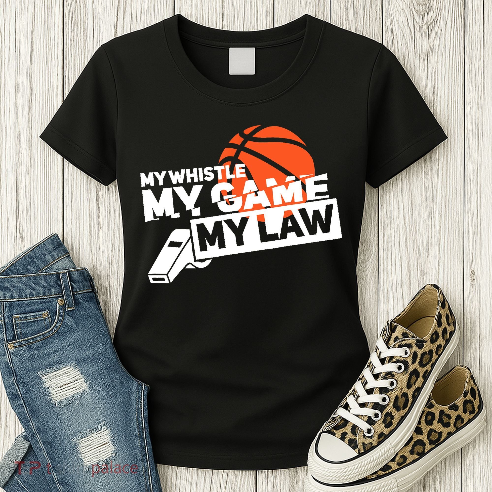 Basketball Referee - Basketballer Hoops Basketball Ref Women's T-Shirt