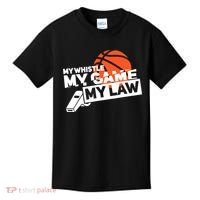 Basketball Referee - Basketballer Hoops Basketball Ref Kids T-Shirt thumb 0