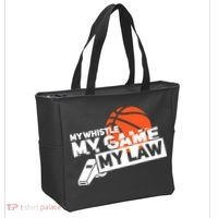 Basketball Referee - Basketballer Hoops Basketball Ref Tote Bag thumb 2