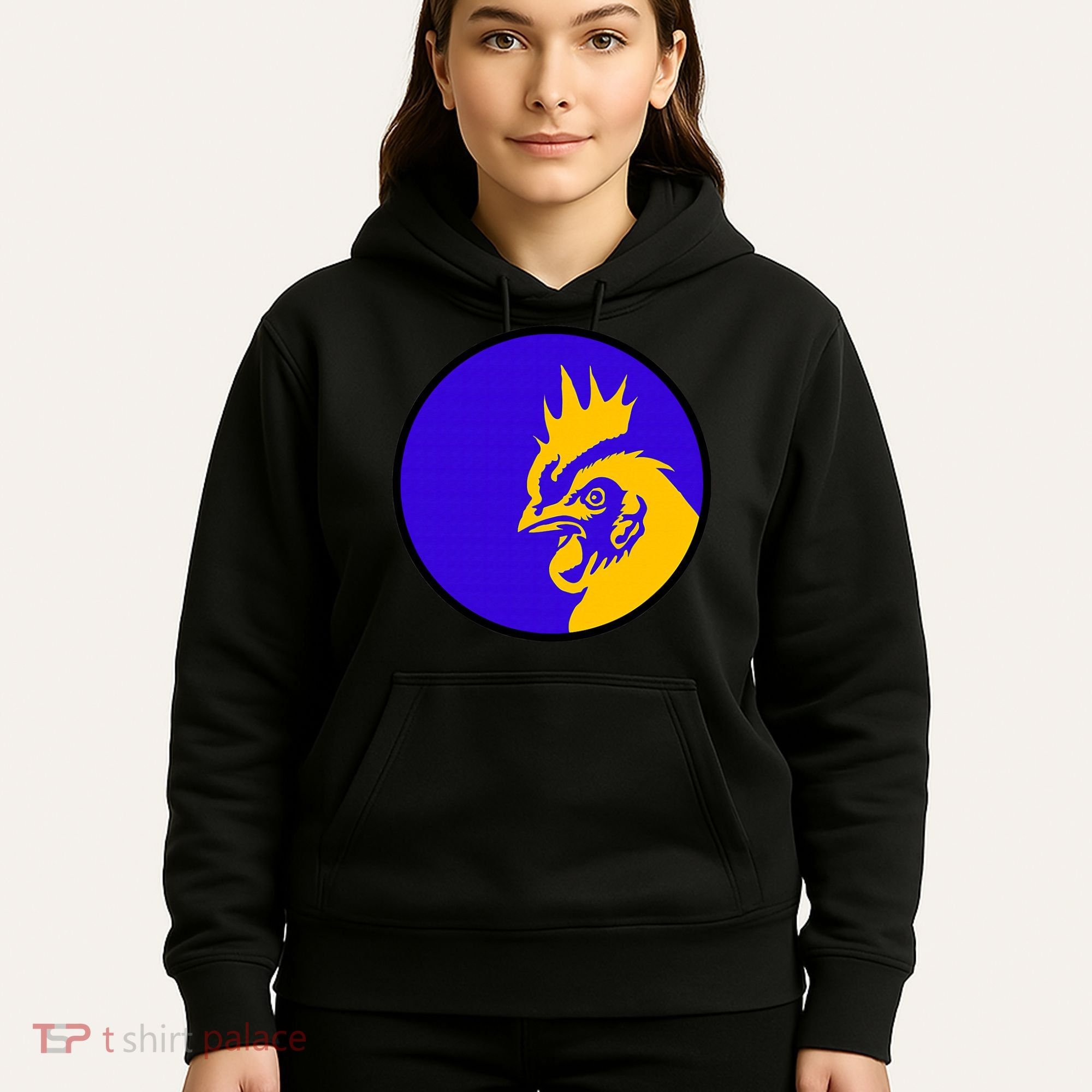 Blue Rooster Hoodie