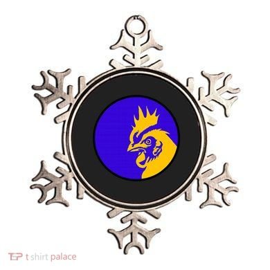 Blue Rooster Ornament
