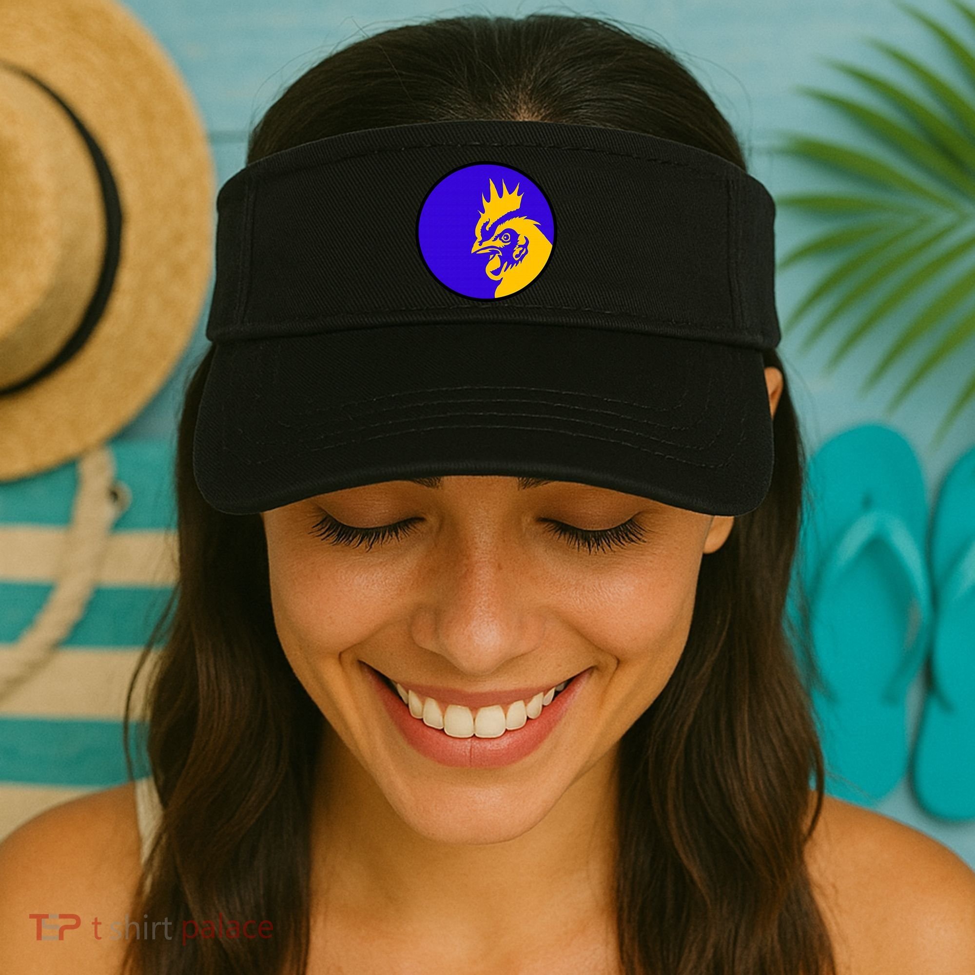 Blue Rooster Visor