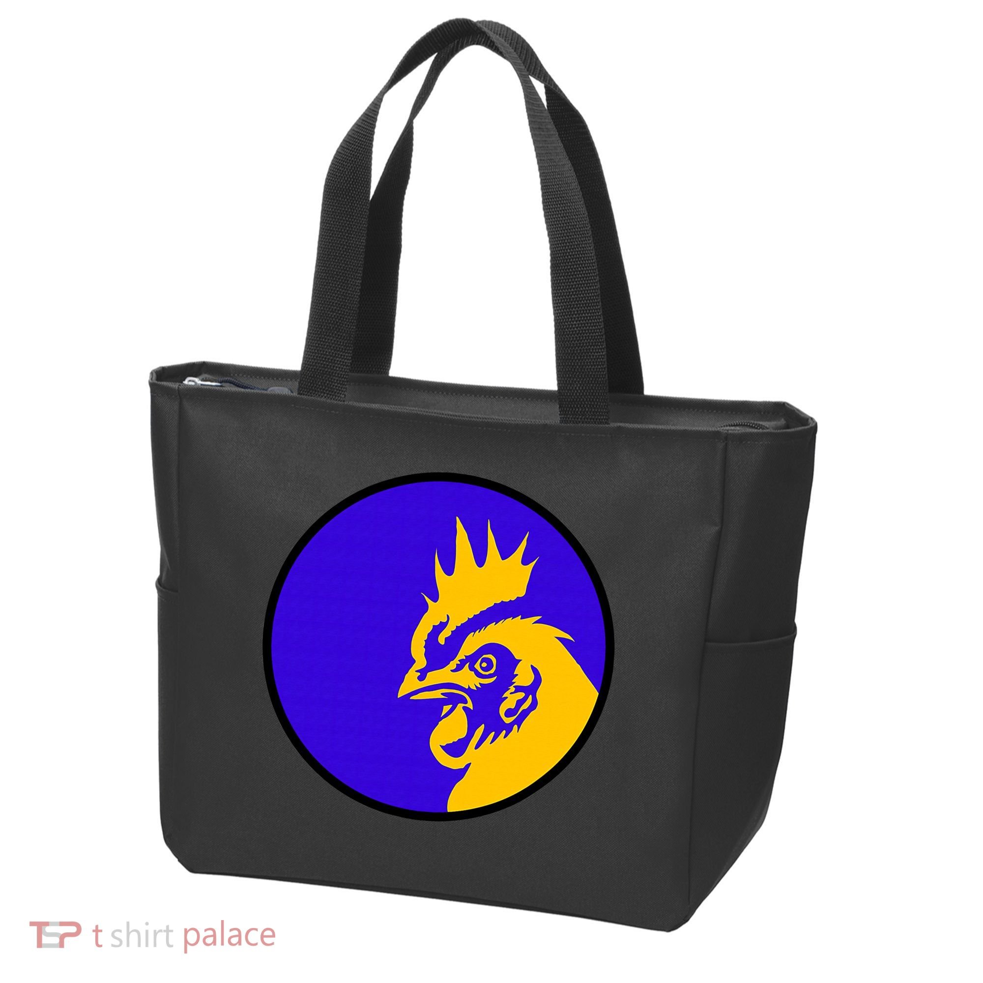 Blue Rooster Tote Bag
