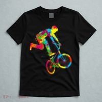 BMX Rider Bike Bicycle Stunt Racing funny sport T-Shirt thumb 5