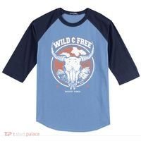 Bull Riding Bull Rider Gift Western Country Rodeo Raglan Baseball Sleeve Shirt thumb 0