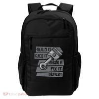 Build Race Break Fix It Repeat Auto Mechanic Backpack thumb 0