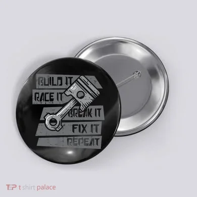 Build Race Break Fix It Repeat Auto Mechanic Button