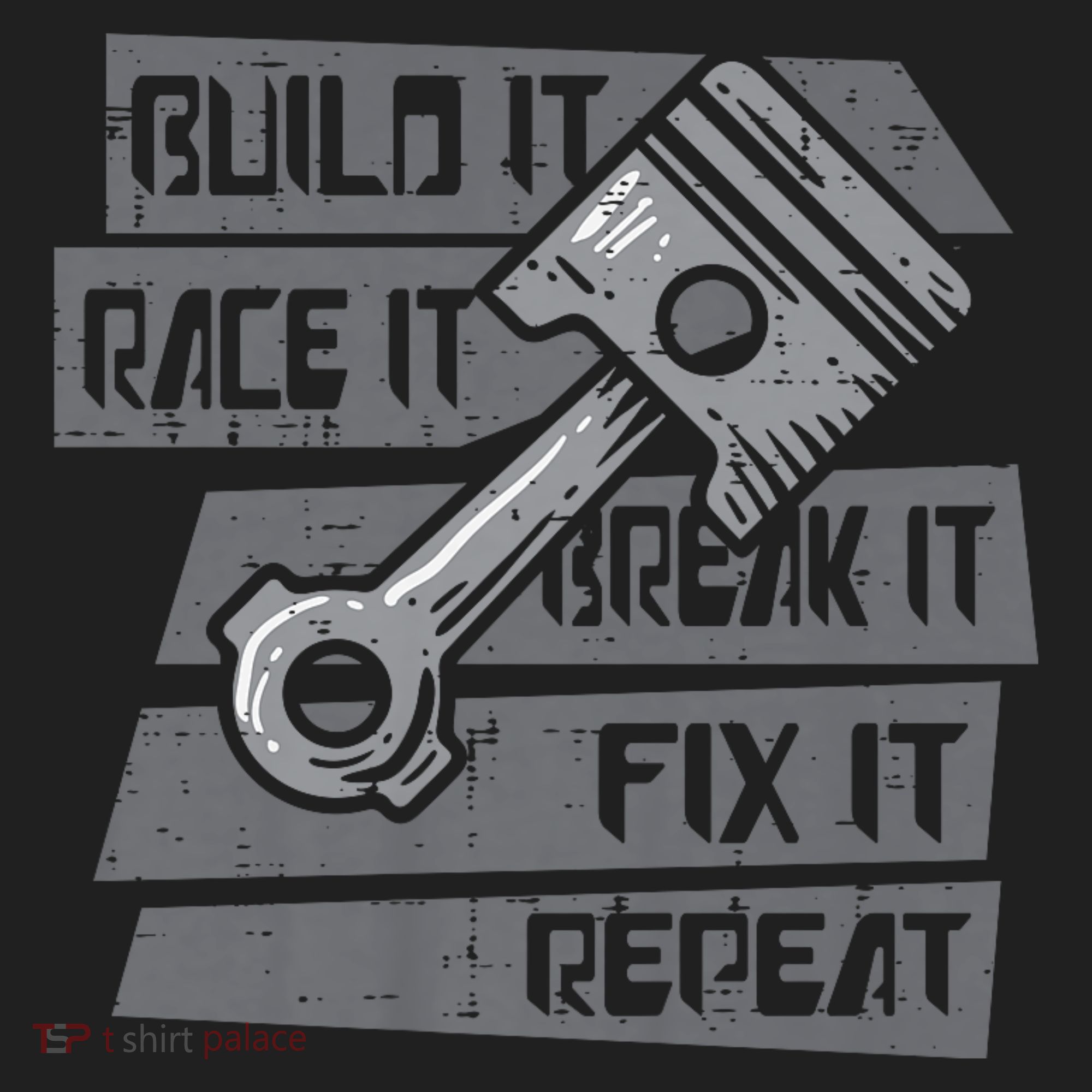 Build Race Break Fix It Repeat Auto Mechanic Beanie