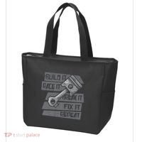 Build Race Break Fix It Repeat Auto Mechanic Tote Bag thumb 3