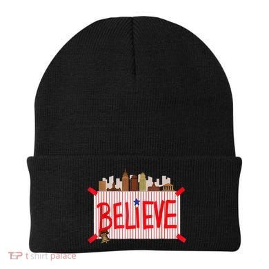 Believe Ring Bell Philadelphia Baseball Player Beanie