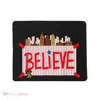 Believe Ring Bell Philadelphia Baseball Player Mousepad thumb 0