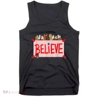 Believe Ring Bell Philadelphia Baseball Player Tank Top thumb 0
