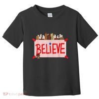 Believe Ring Bell Philadelphia Baseball Player Toddler T-Shirt thumb 0