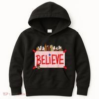Believe Ring Bell Philadelphia Baseball Player Kids Hoodie thumb 0