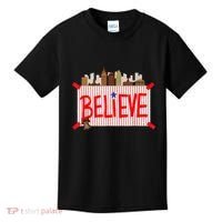 Believe Ring Bell Philadelphia Baseball Player Kids T-Shirt thumb 0
