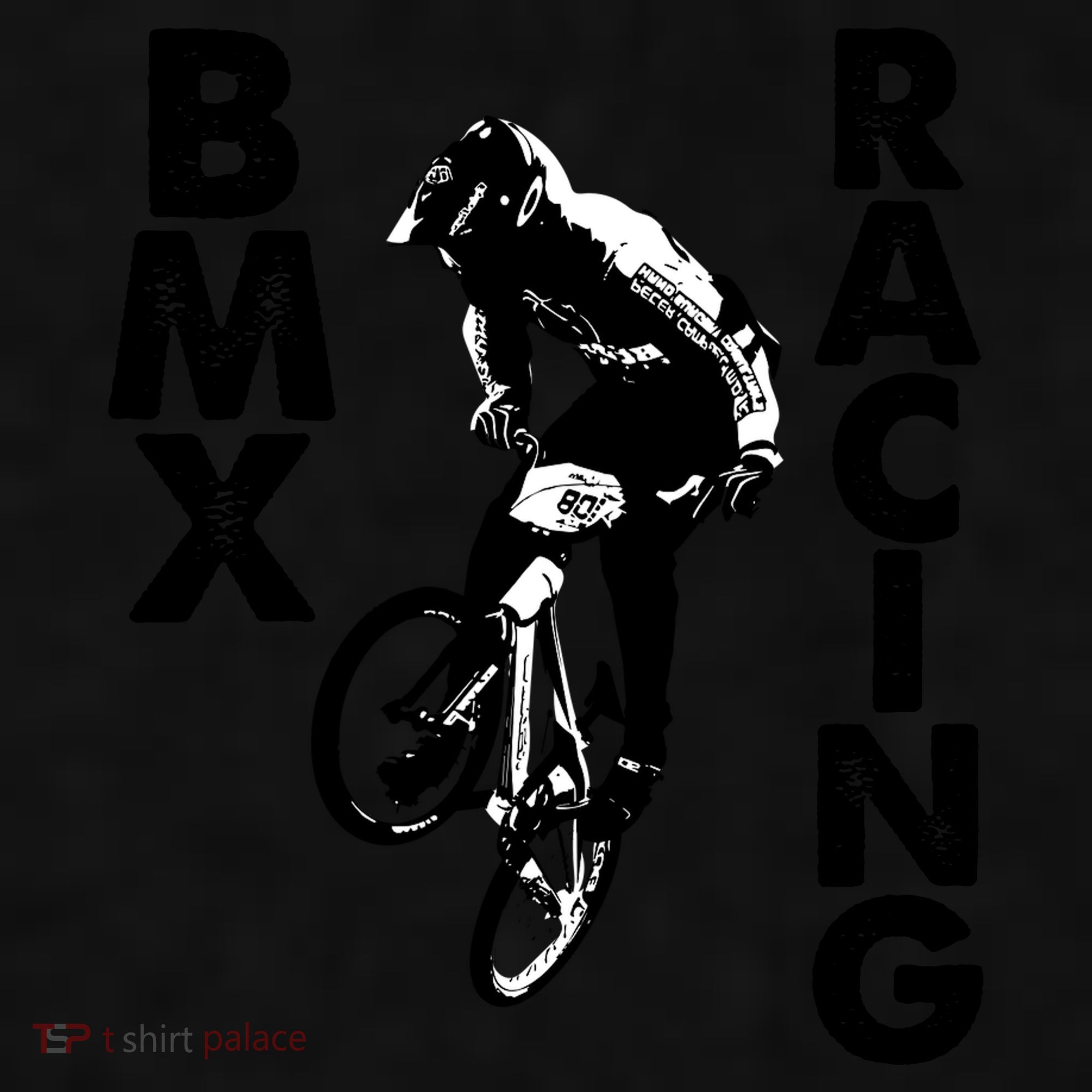 BMX Racing Biker Bike Ladies PosiCharge Tri-Blend Wicking Tank
