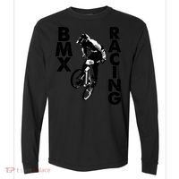BMX Racing Biker Bike Comfort Colors Heavyweight Long Sleeve T-Shirt thumb 0
