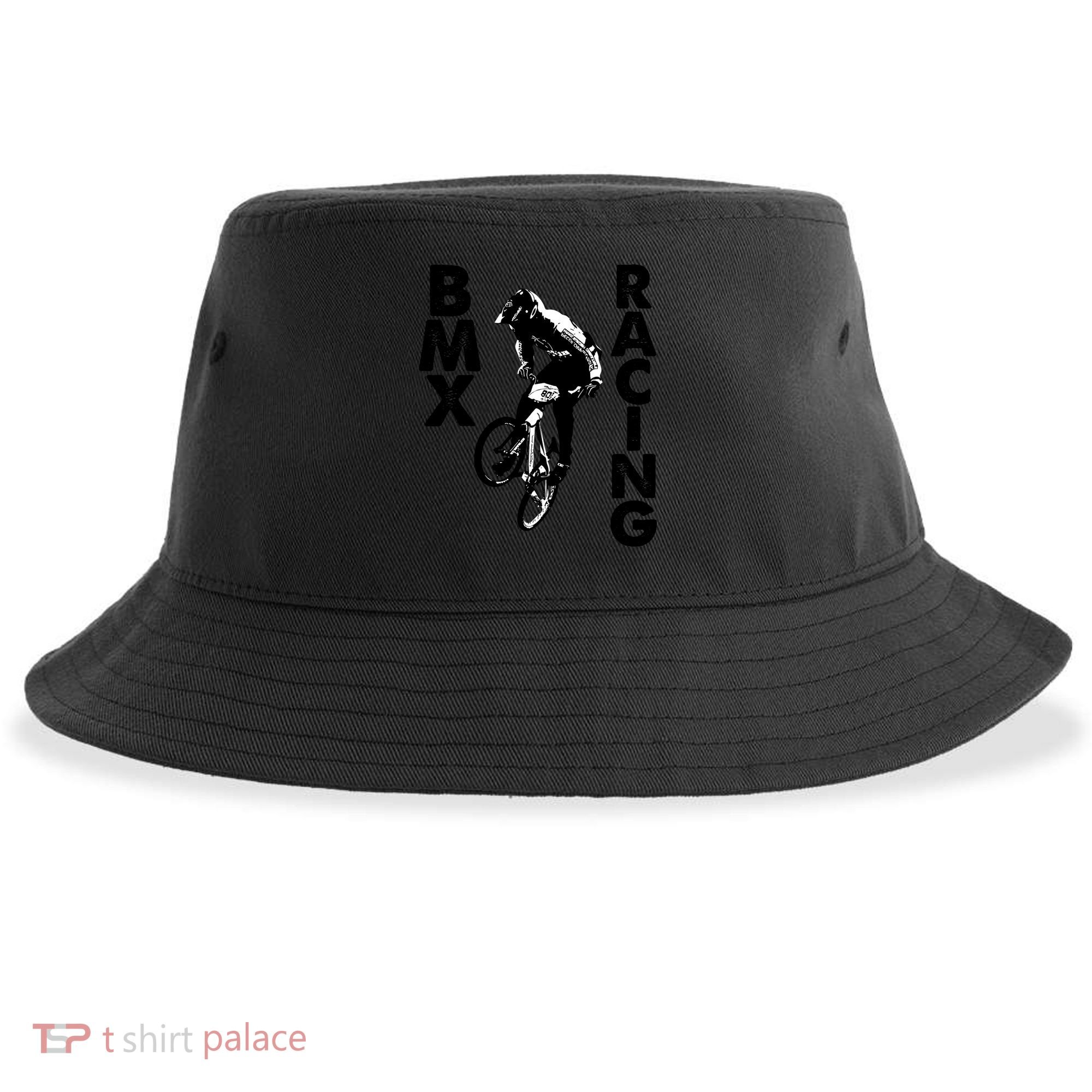 BMX Racing Biker Bike Sustainable Bucket Hat
