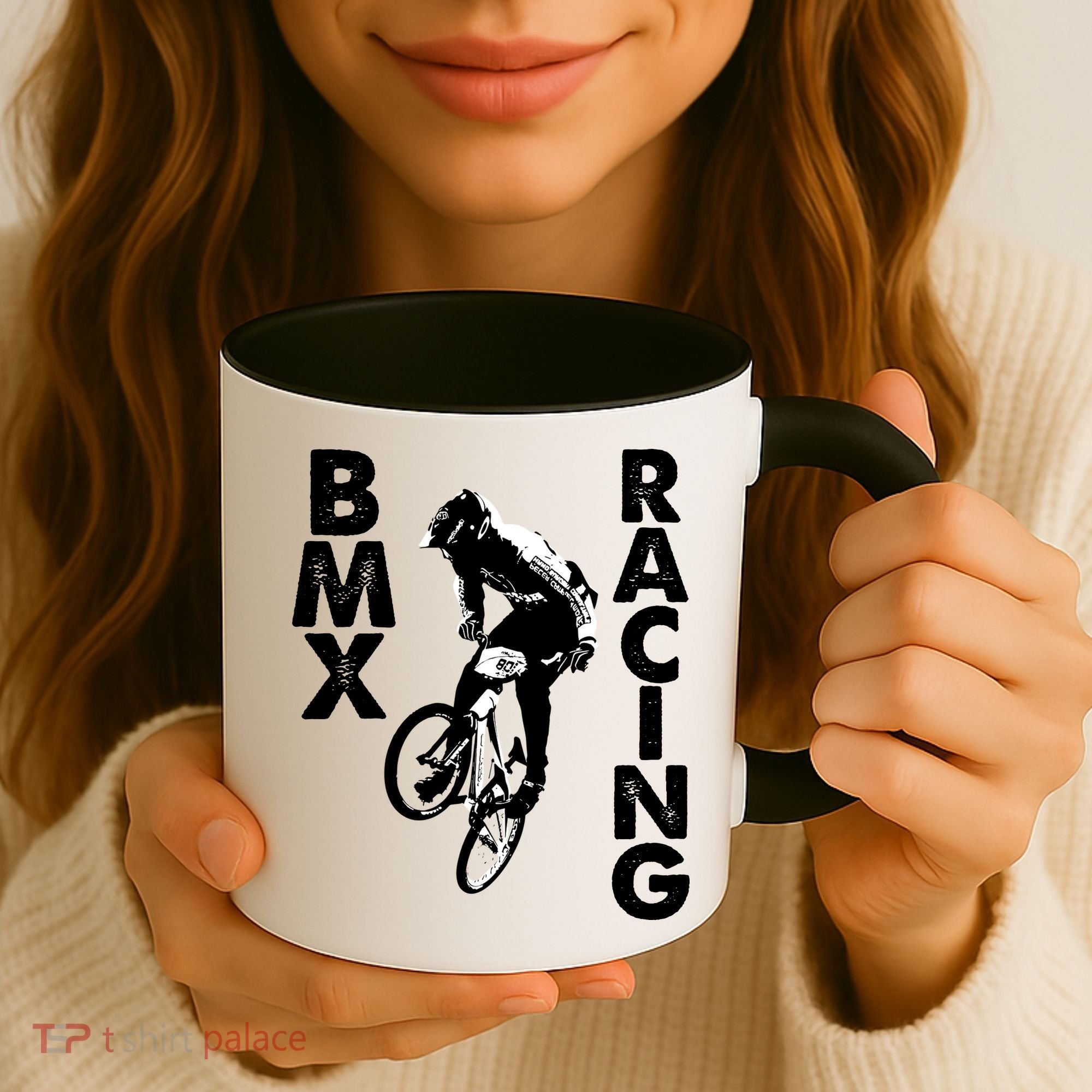 BMX Racing Biker Bike Coffee Mug