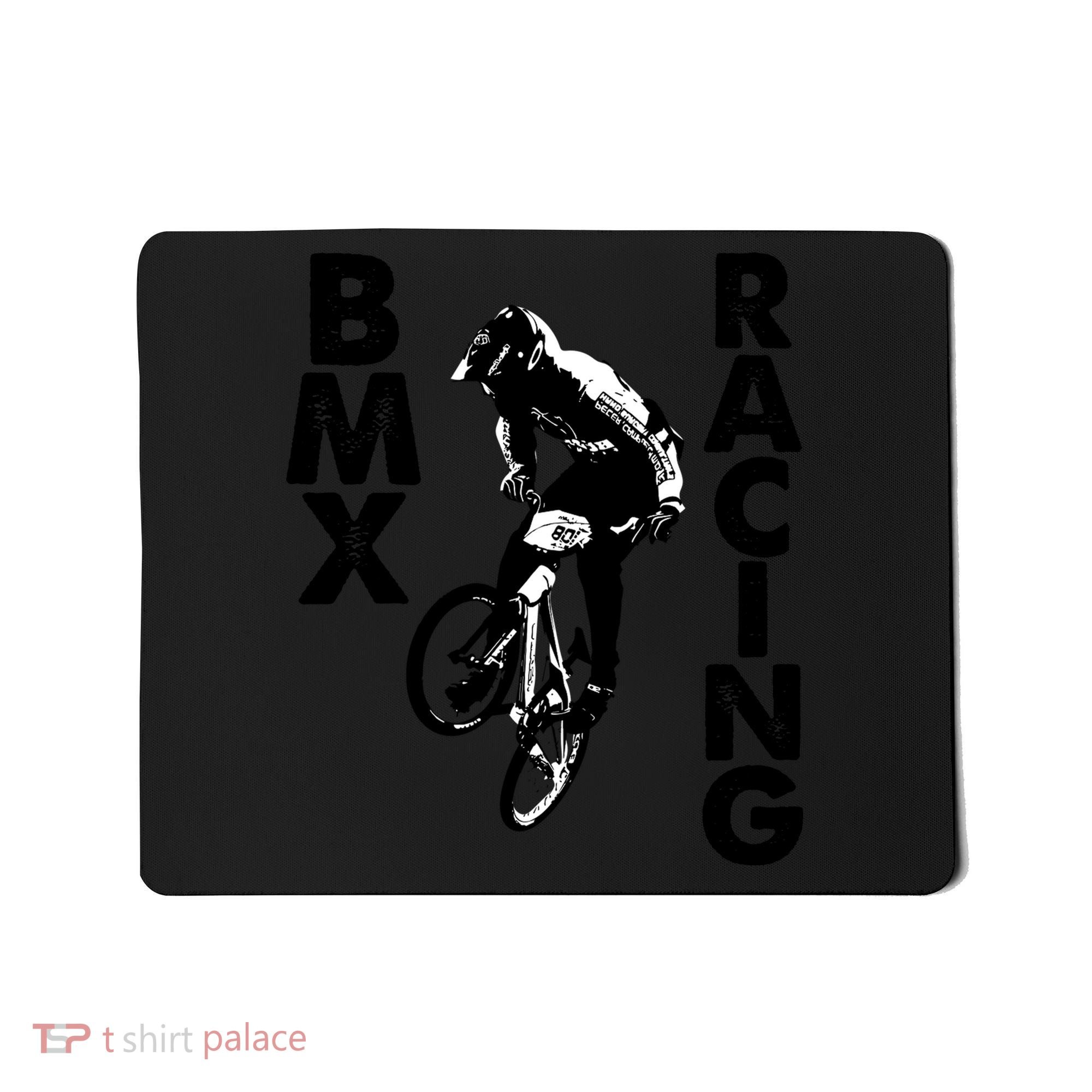 BMX Racing Biker Bike Mousepad