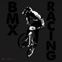BMX Racing Biker Bike Mousepad thumb 1