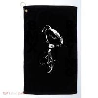 BMX Racing Biker Bike Golf Towel thumb 0