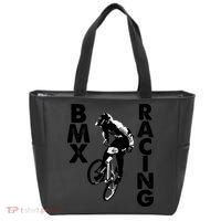 BMX Racing Biker Bike Tote Bag thumb 0