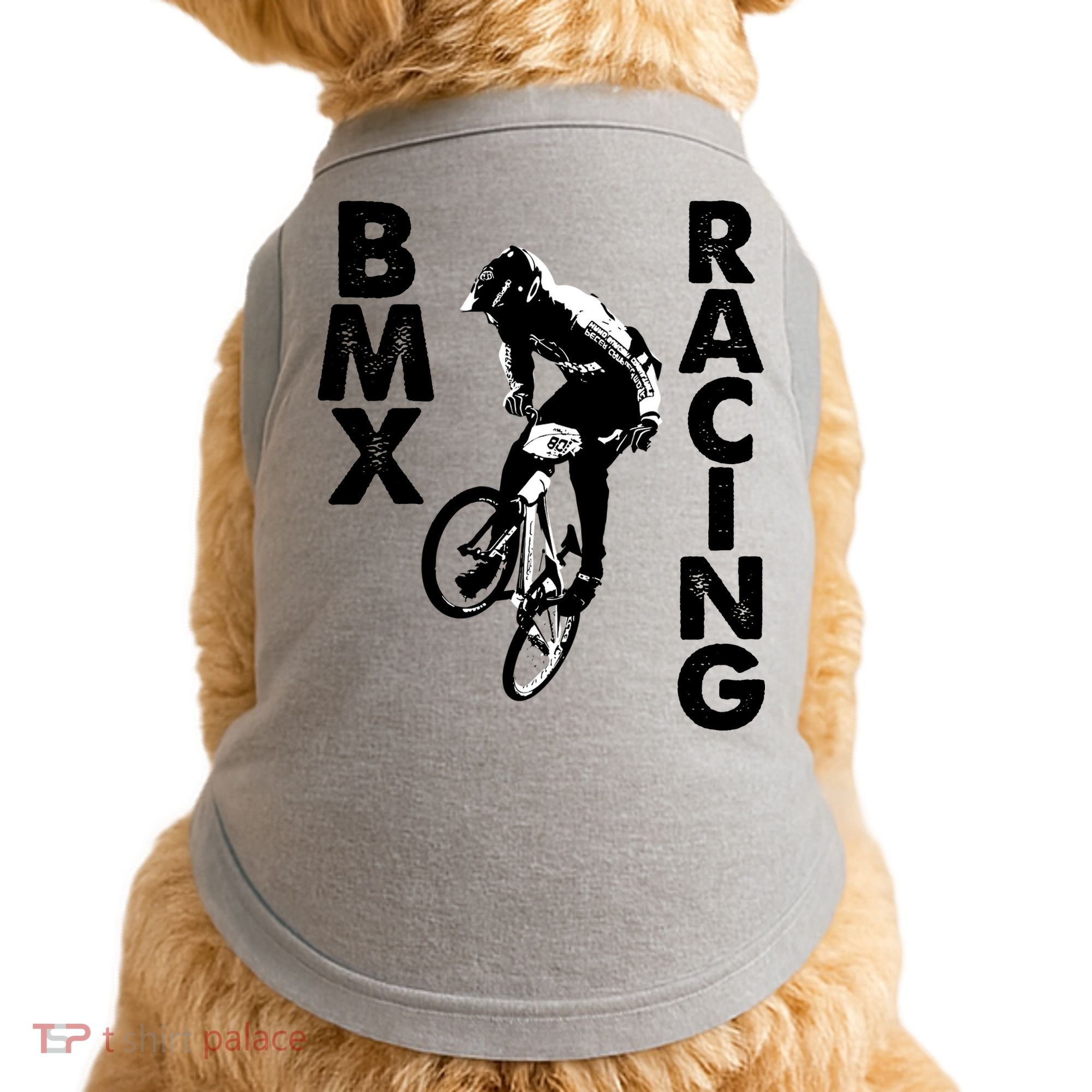 BMX Racing Biker Bike Doggie Tank
