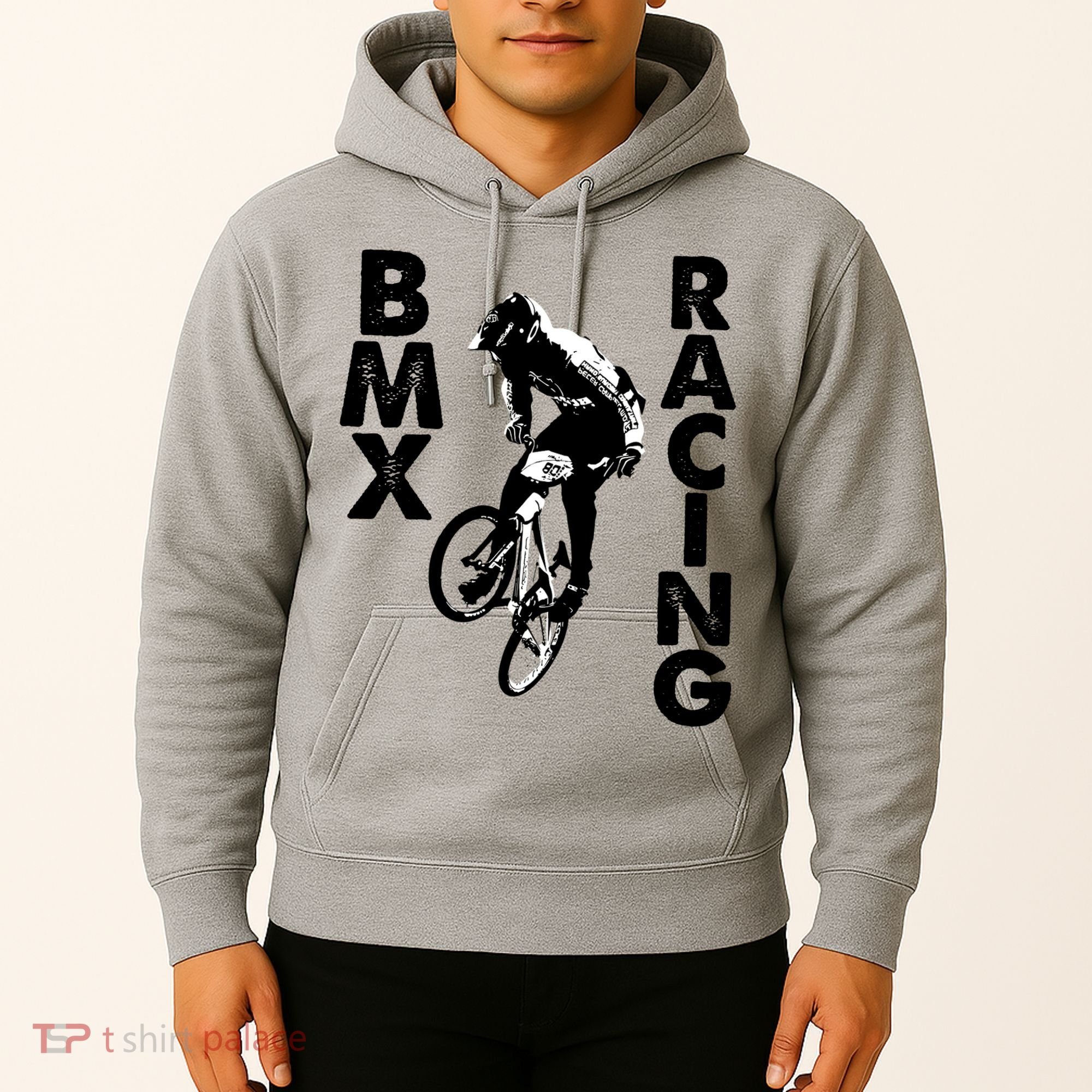 BMX Racing Biker Bike Hoodie