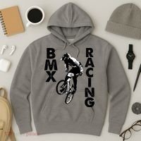 BMX Racing Biker Bike Hoodie thumb 3