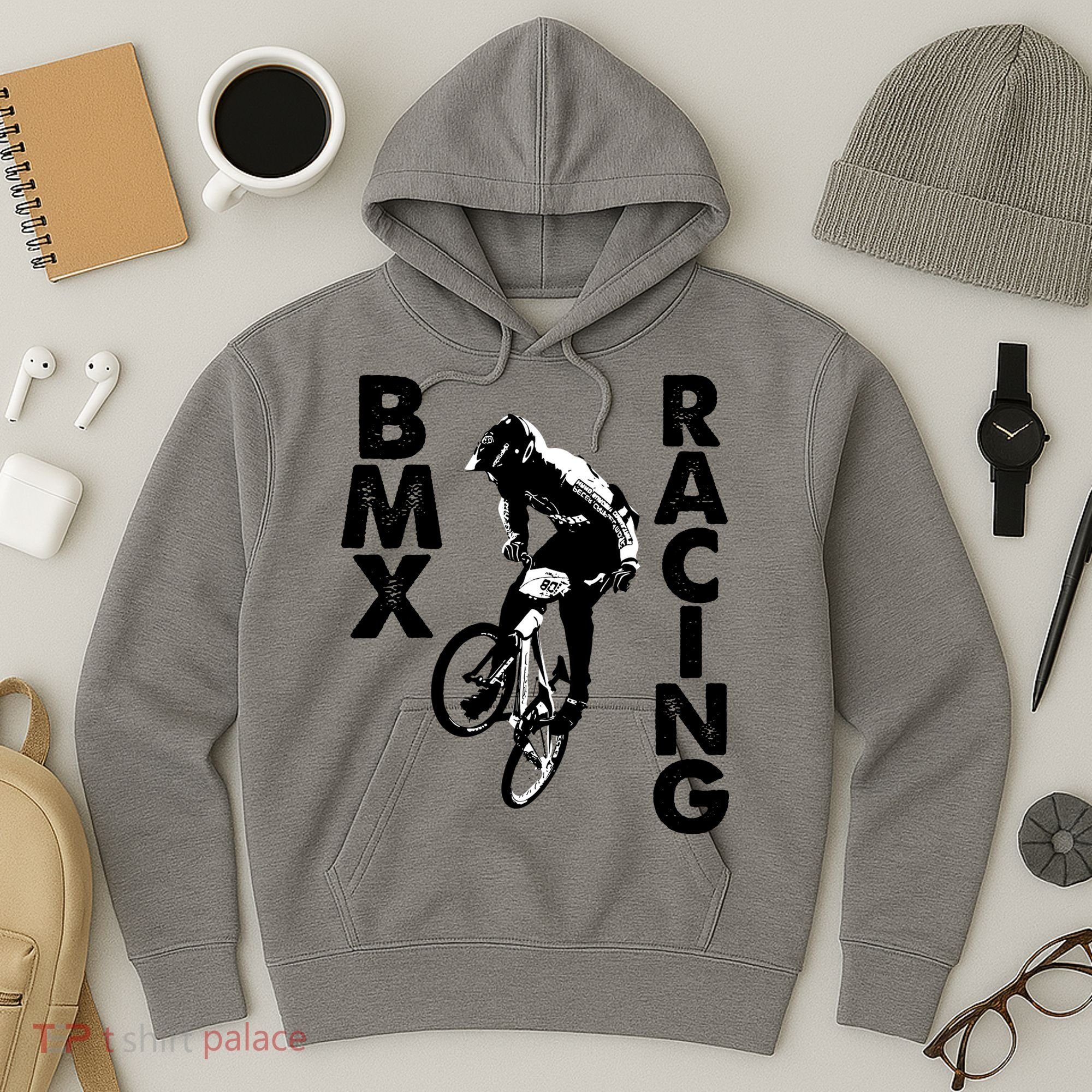 BMX Racing Biker Bike Hoodie