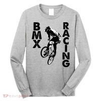 BMX Racing Biker Bike Long Sleeve Shirt thumb 0