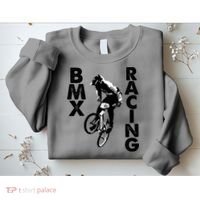 BMX Racing Biker Bike Sweatshirt thumb 2