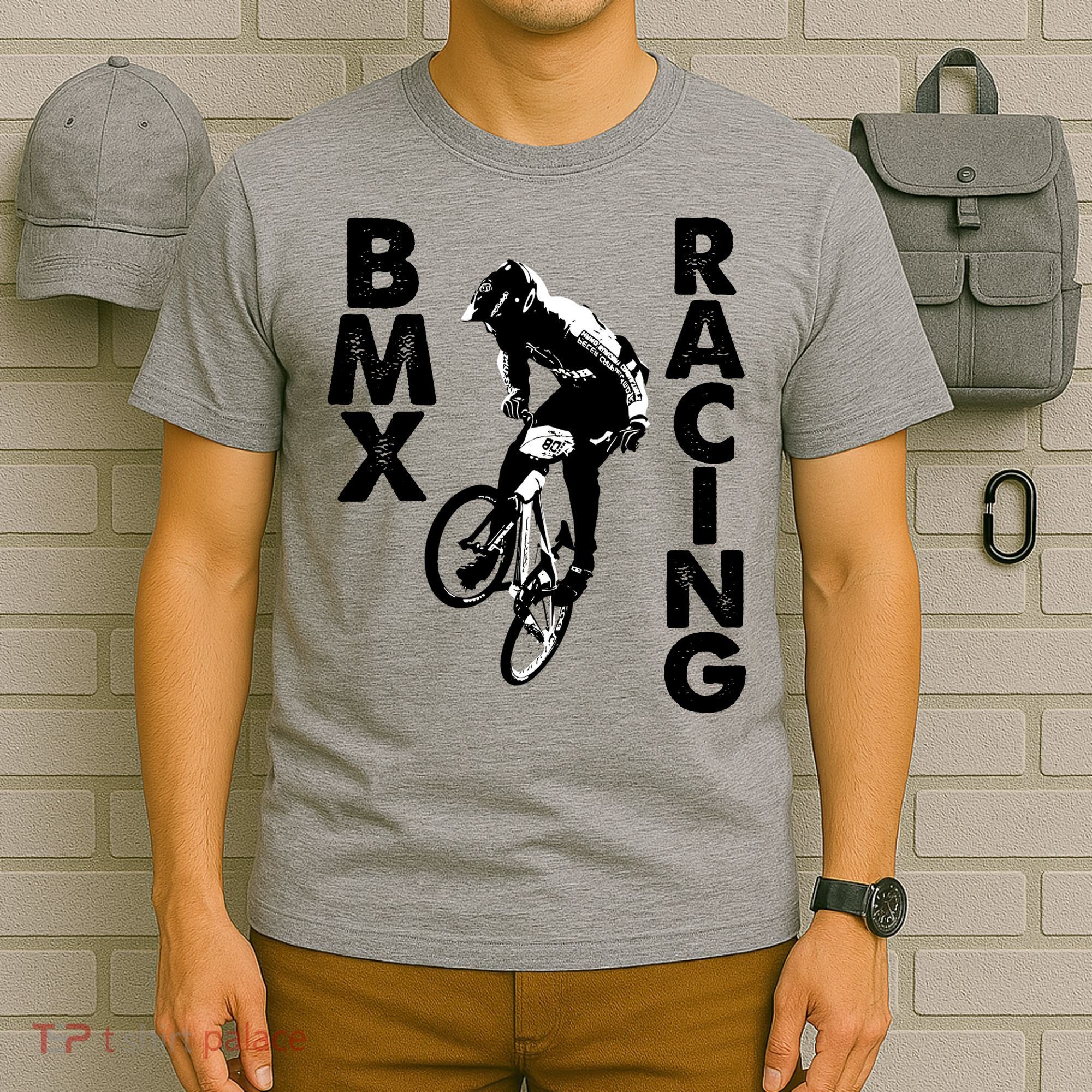 BMX Racing Biker Bike T-Shirt