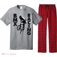 BMX Racing Biker Bike Pajama Set thumb 0
