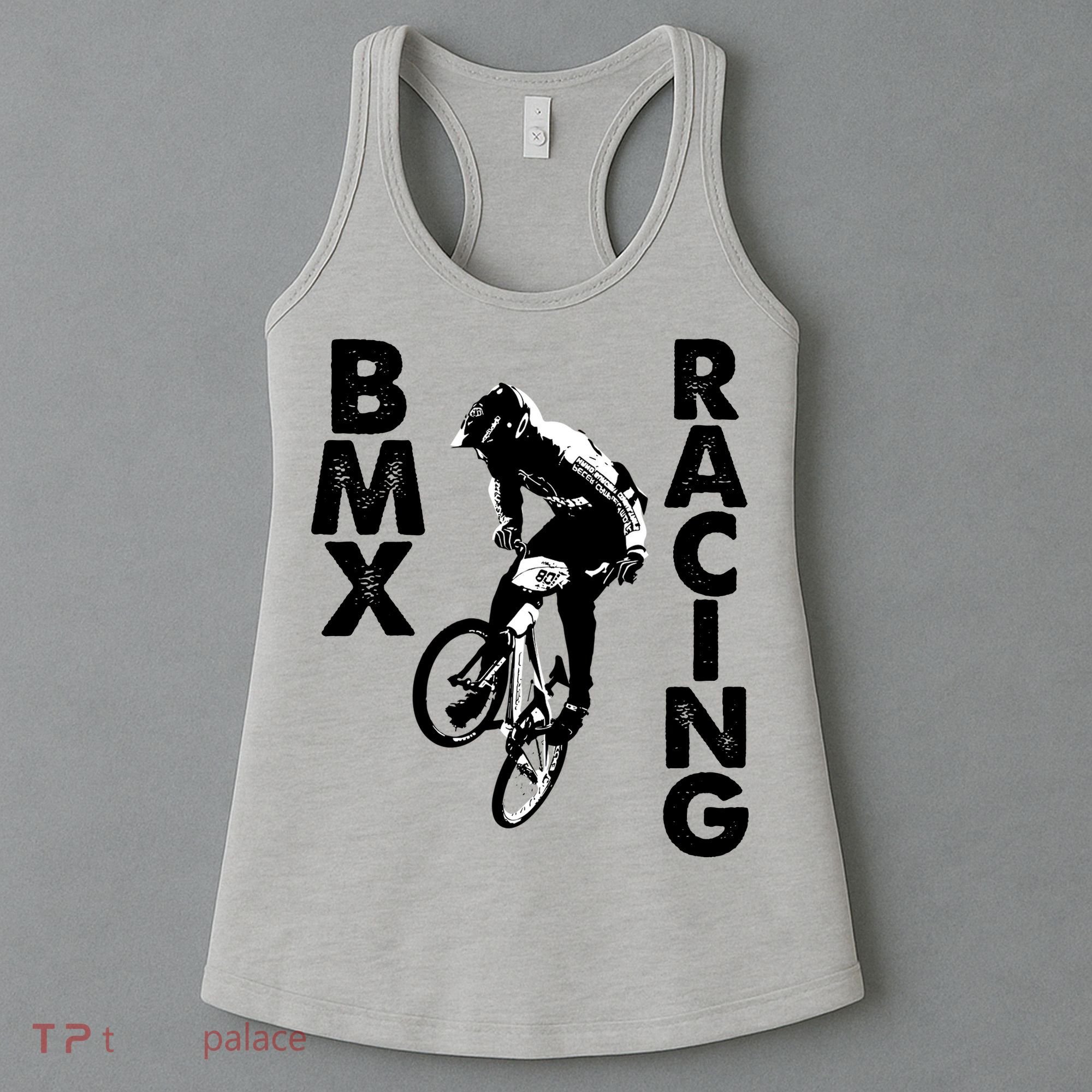 BMX Racing Biker Bike Women's Tank Top