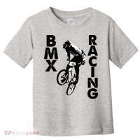 BMX Racing Biker Bike Toddler T-Shirt thumb 0