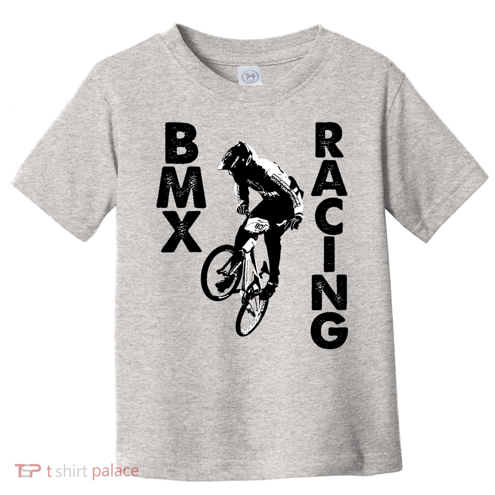 BMX Racing Biker Bike Toddler T-Shirt