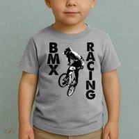 BMX Racing Biker Bike Toddler T-Shirt thumb 2
