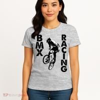 BMX Racing Biker Bike Women's T-Shirt thumb 4