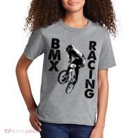 BMX Racing Biker Bike Kids T-Shirt thumb 2