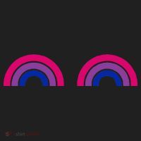 Bisexual Rainbow Boobs Funny Bi Pride Lgbt Pride Hat thumb 2