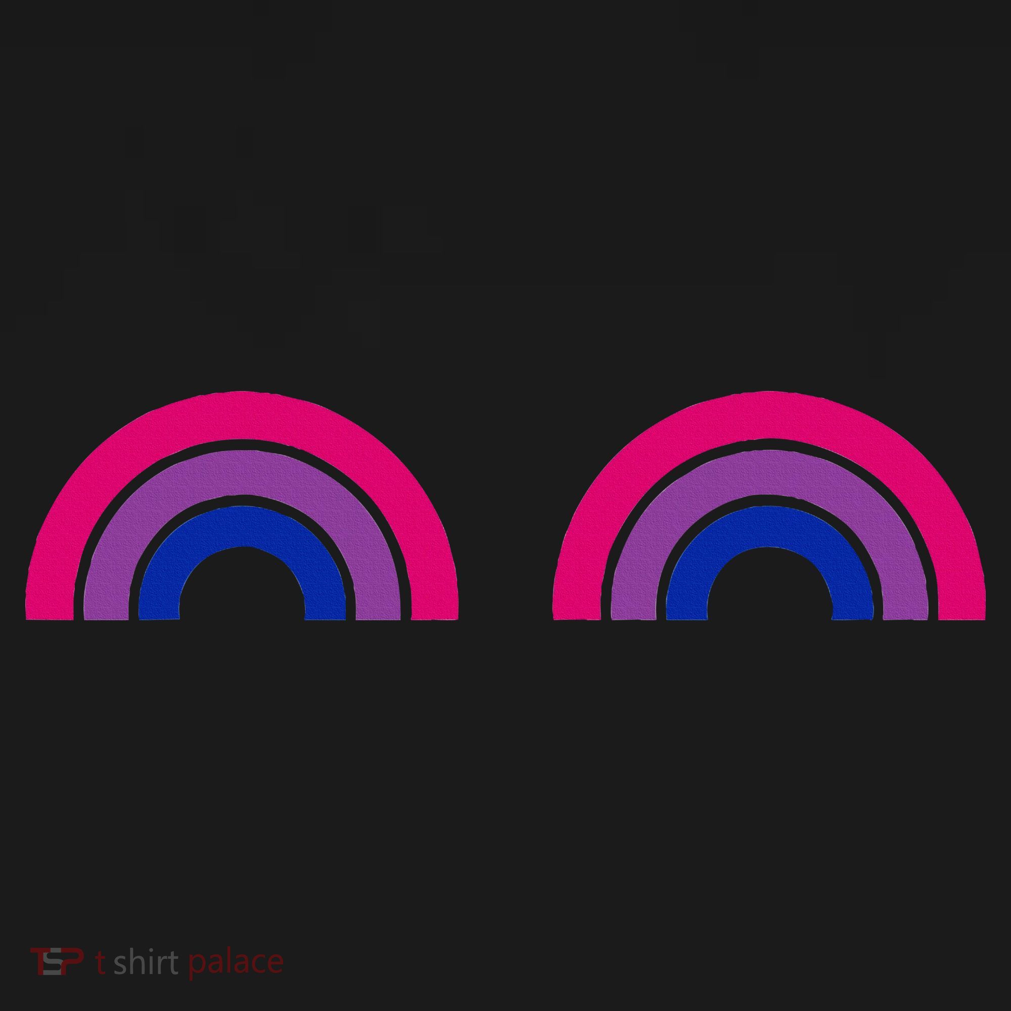 Bisexual Rainbow Boobs Funny Bi Pride Lgbt Pride Kids Long Sleeve Shirt