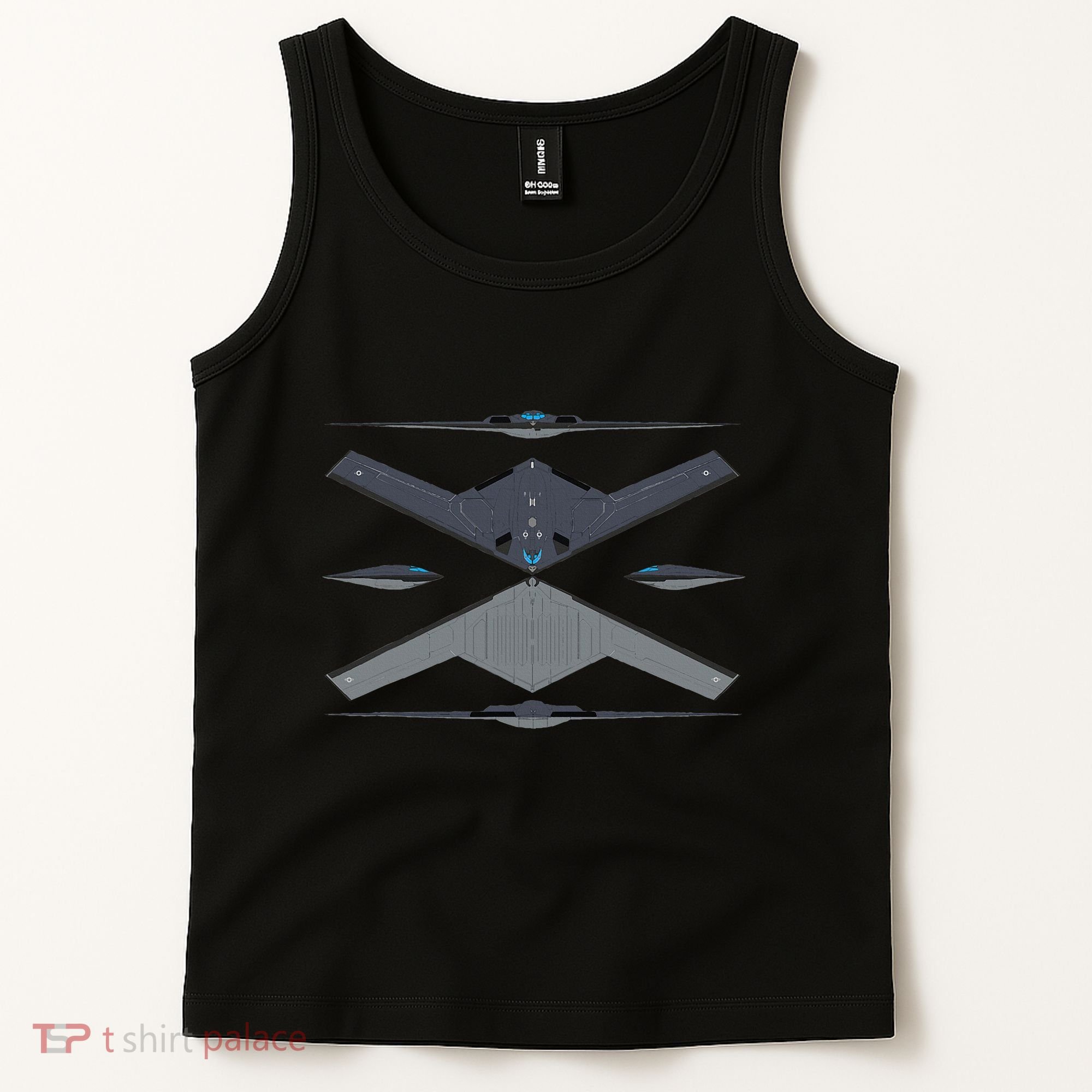 b21 raider bomber Airplane Aviation Tank Top