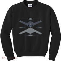 b21 raider bomber Airplane Aviation Kids Sweatshirt thumb 0