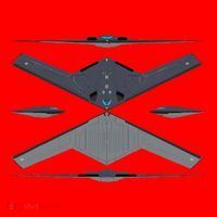 b21 raider bomber Airplane Aviation Santa Hat thumb 1